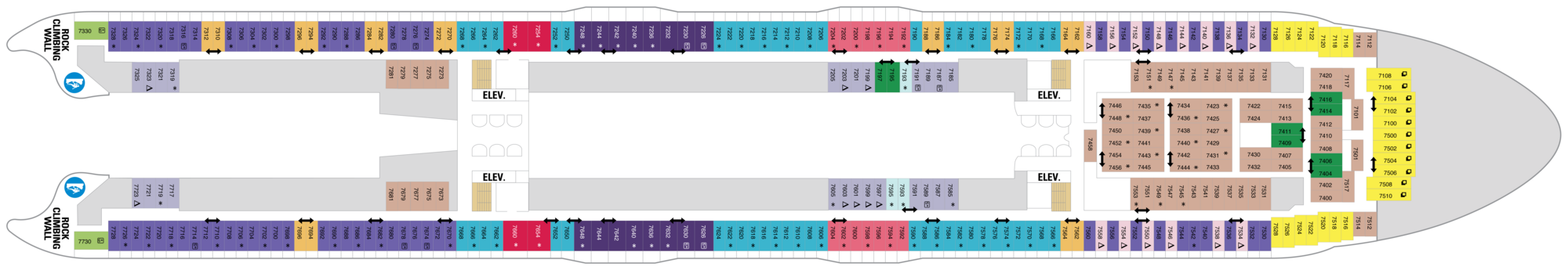 Deck 7 plan